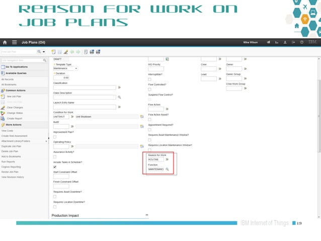 Maximo Oil and Gas 7.6.1 HSE: Condition for Work Prioritization Matrix ...