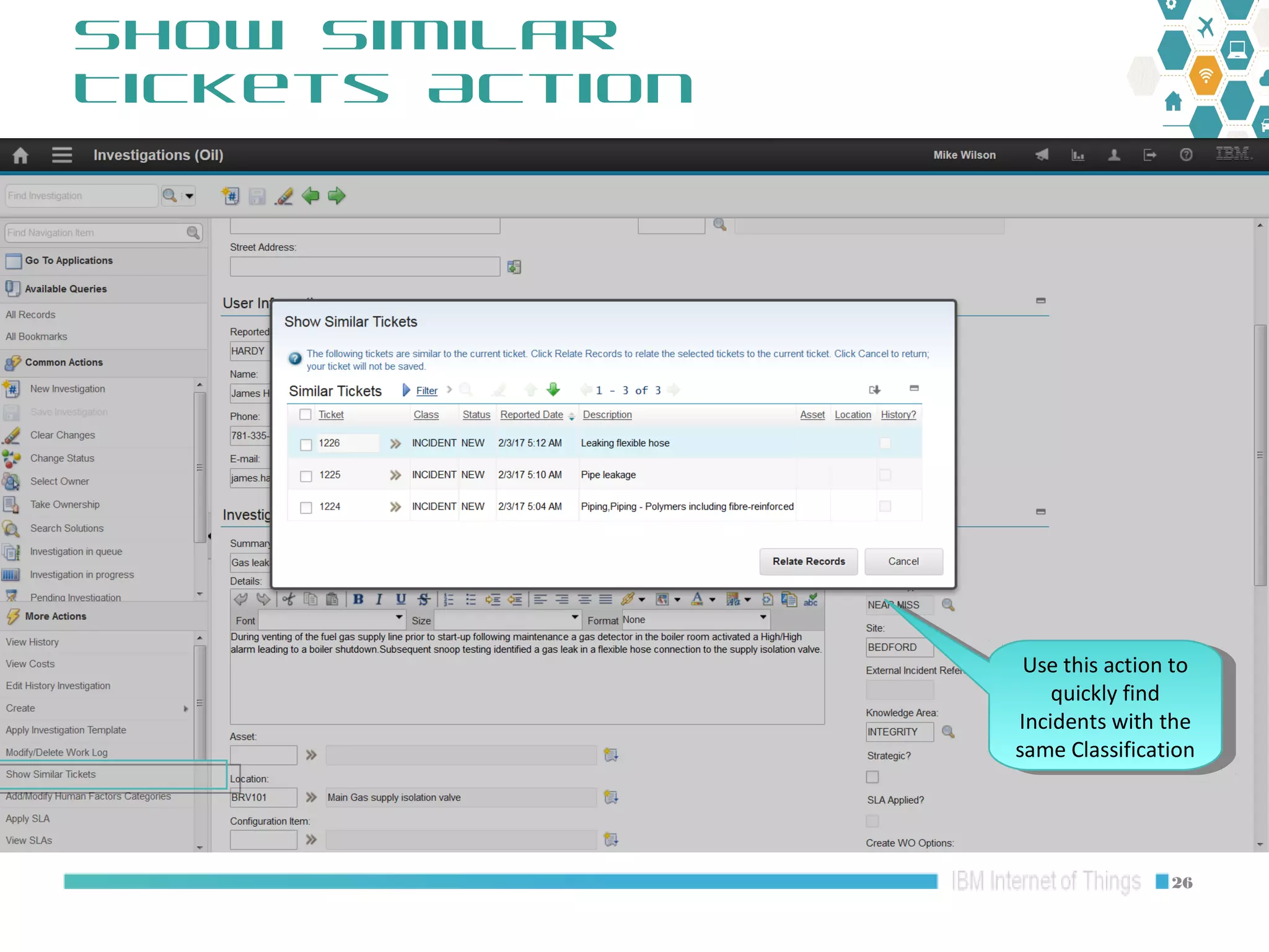 Maximo Oil and Gas 7.6.1 HSE: Investigations overview | PPT | Business ...
