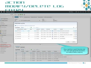Maximo Oil and Gas 7.6.1 HSE: Operator Log overview | PPT