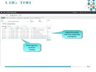 Maximo Oil and Gas 7.6.1 HSE: Action Tracking & Operational Actions ...
