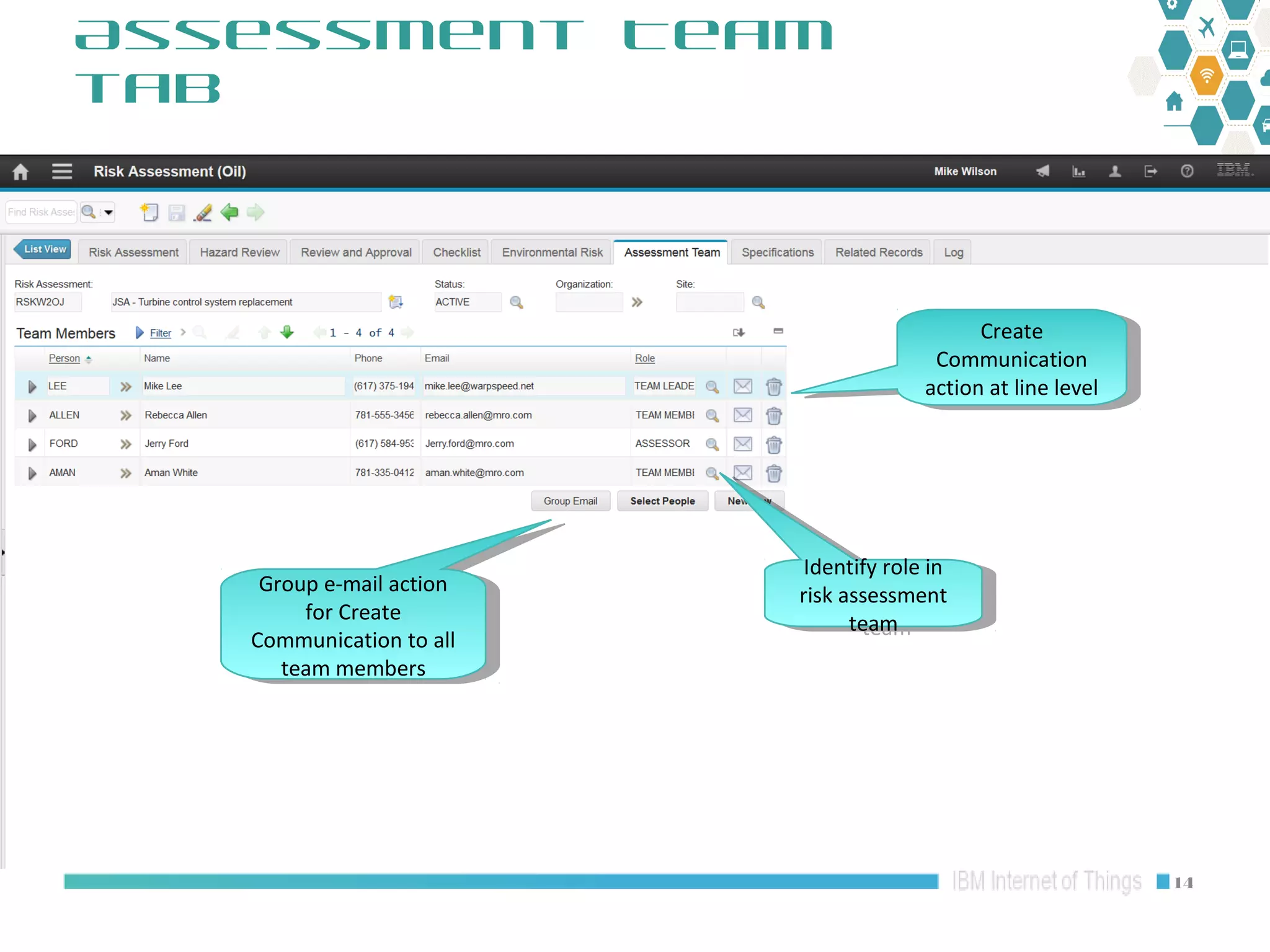 Maximo Oil and Gas 7.6.1 HSE: Risk Assessment Risk Matrix Overview | PPT