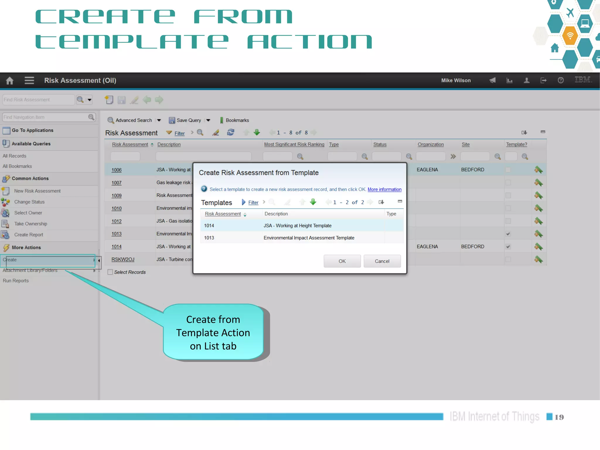 Maximo Oil and Gas 7.6.1 HSE: Risk Assessment Risk Matrix Overview | PPT
