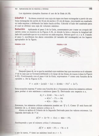 Maximos y minimos de swokowski