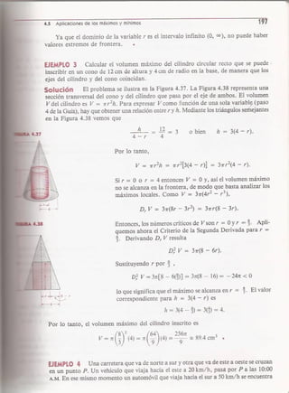 Maximos y minimos de swokowski