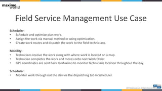 Maximo Field Service Management | PPTX