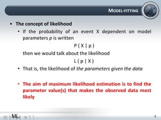 Introduction to Maximum Likelihood Estimator | PPTX