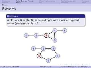 Maximum Matching in General Graphs | PDF