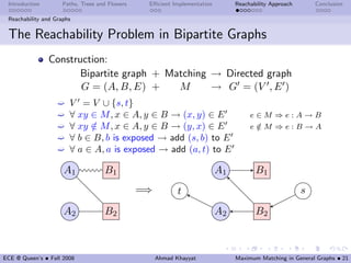Maximum Matching in General Graphs | PDF