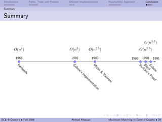 Maximum Matching in General Graphs | PDF