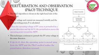 Maximum power point tracking algorithms for solar(pv) systems | PDF