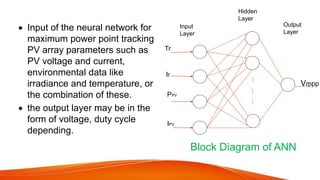 Maximum power point tracking system for photovoltaic systems | PPTX