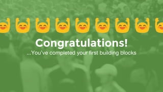 Congratulations!
 