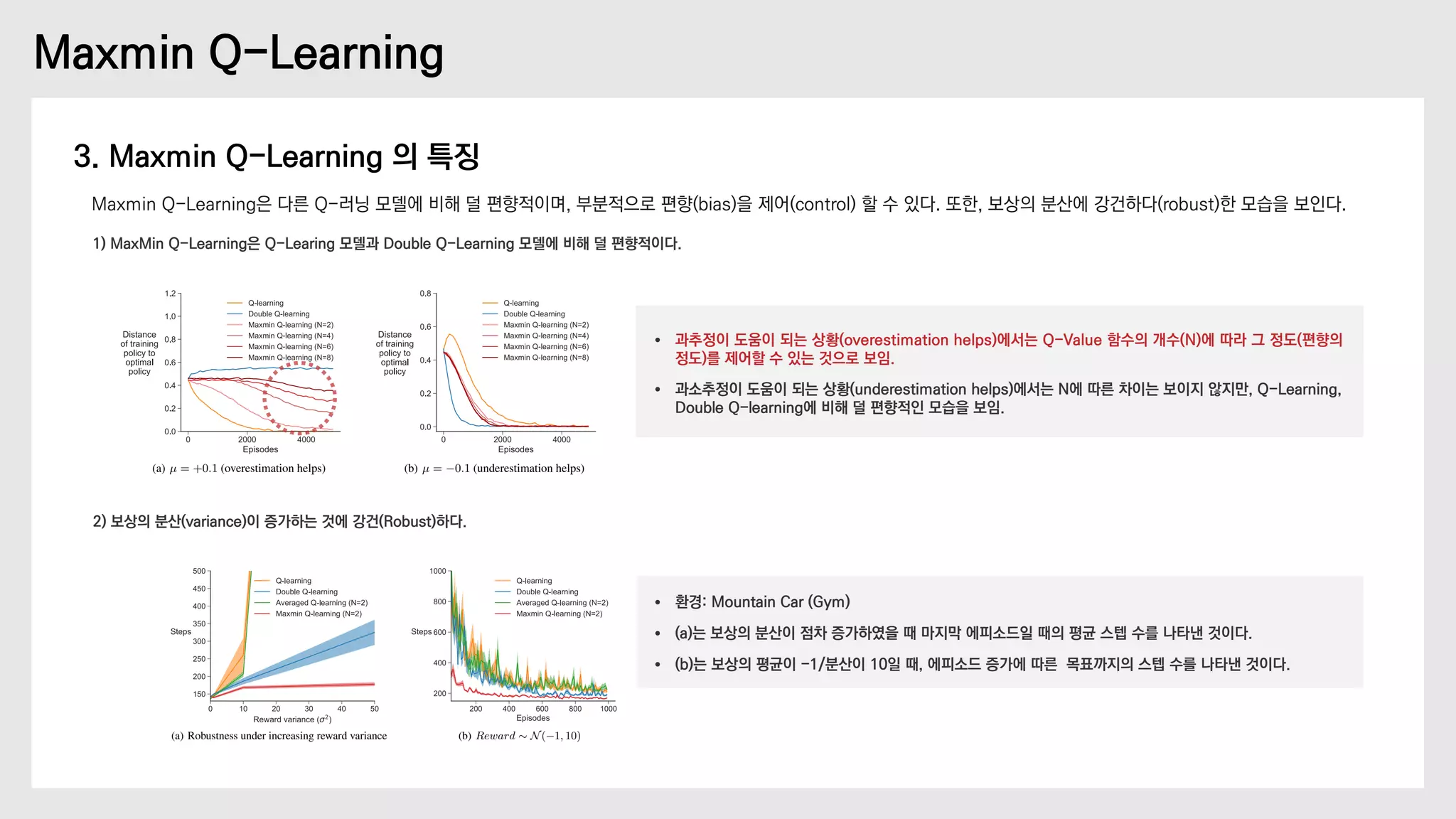 Maxmin qlearning controlling the estimation bias of qlearning | PPT