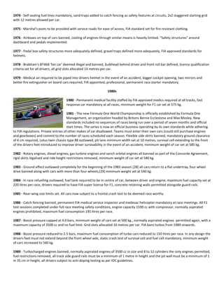 Formula 1 Racing Rules F1 rules and regulations | PDF