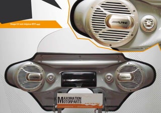 3 Produktpalette // 3.1 Abnehmbare Frontverkleidungen mit ABE // 3.1.1 Custom




Stage III mit Alpine ktp-445




                                                                                                          29
 