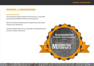 Vertriebs- & servicepartner




Vertriebs- & servicepartner

DEALERS WELCOME
Um auch Kunden optimal zu bedienen die nicht bei uns „ um die Ecke“
wohnen, gibt es qualifizierte Vertriebs- und Servicepartner.


Wenn Sie Interesse am Vertrieb unserer Produkte haben, dann nehmen
Sie gerne mit uns Kontakt auf.


Als bereits gelisteter Partner von uns vermitteln wir anfragende Kunden
aus Ihrem „Umkreis“ direkt an Sie.


                                                                            Autorisierter
                                                                          Vertriebs- & Servicepartner
                                                                                     ~ von ~




                                                                                                                          53
 