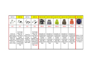 ODF-01 ODF-02 ODF-03 ODF-04 ACC-01-BK ACC-01-GR ACC-01-YE ACC-01-CA ACC-01-OR QW-40-BL
4.0 3.5 5.0 8.5 550.0 550.0 550.0 550.0 550.0 0.9
Turbo Oil
Return 8AN
Drain Flange
38mm For
KKK K03
Garrett GT15
GT17 IHI
RHF4 TD04
An10 Hole
pitch 2"/51
Turbo Oil
Drain Return
Flange
Adapter sliver
CNC Process
leakproof for
T3 T4 GT28
GT30 GT35
T25
Turbo Oil
Return Feed
& Drain
Flange For
TOYOTA
CT20 CT26
4AN 10AN
An10 Hole
pitch 2"/51
Turbo Oil
Drain Return
Flange
Adapter sliver
CNC Process
leakproof for
T3 T4 GT28
GT30 GT35
T25 longer
wearable air-
conditioning
clothing for
outdoor
construction
work light
weight smart
wear
wearable air-
conditioning
clothing for
outdoor
construction
work light
weight smart
wear
wearable air-
conditioning
clothing for
outdoor
construction
work light
weight smart
wear
wearable air-
conditioning
clothing for
outdoor
construction
work light
weight smart
wear
wearable air-
conditioning
clothing for
outdoor
construction
work light
weight smart
wear
40mm 汽车粘
贴时钟双面胶
石英指针合金
金色银色摩托
车车载表头
 