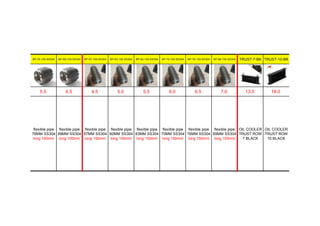 BP-76-100-SS304 BP-89-100-SS304 BP-57-150-SS304 BP-60-150-SS304 BP-63-150-SS304 BP-70-150-SS304 BP-76-150-SS304 BP-89-150-SS304 TRUST-7-BK TRUST-10-BK
5.5 6.5 4.5 5.0 5.5 6.0 6.5 7.0 13.0 18.0
flexible pipe
76MM SS304
long 100mm
flexible pipe
89MM SS304
long 100mm
flexible pipe
57MM SS304
long 150mm
flexible pipe
60MM SS304
long 150mm
flexible pipe
63MM SS304
long 150mm
flexible pipe
70MM SS304
long 150mm
flexible pipe
76MM SS304
long 150mm
flexible pipe
89MM SS304
long 150mm
OIL COOLER
TRUST ROW
7 BLACK
OIL COOLER
TRUST ROW
10 BLACK
 