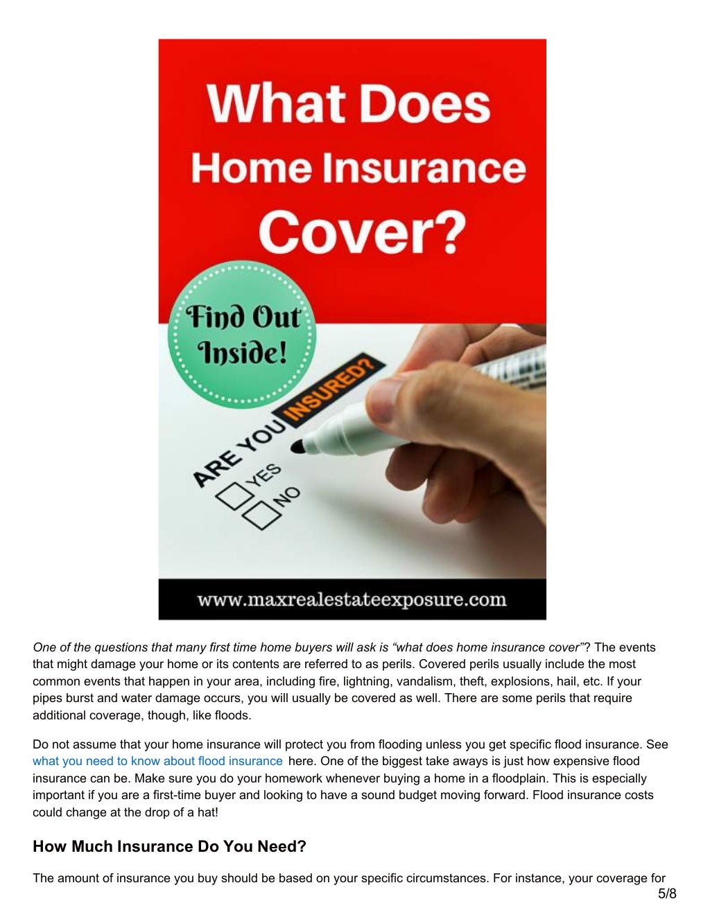 Home Insurance For First Time Buyers