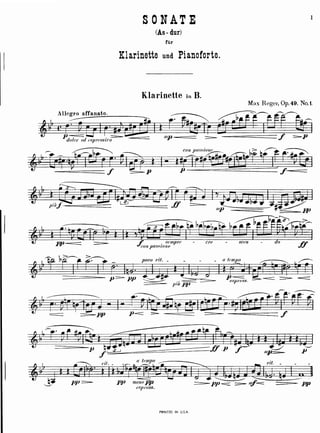 Max reger sonate-pour-clarinette-et-piano-op-49-no1-31320