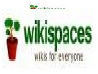 My wikispaces account is sort of like my blog account, I have a webpage, where I can add pictures or text that tells people about me. 
