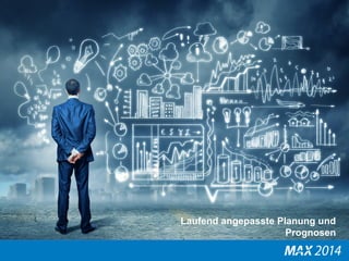 Laufend angepasste Planung und 
Prognosen 
 