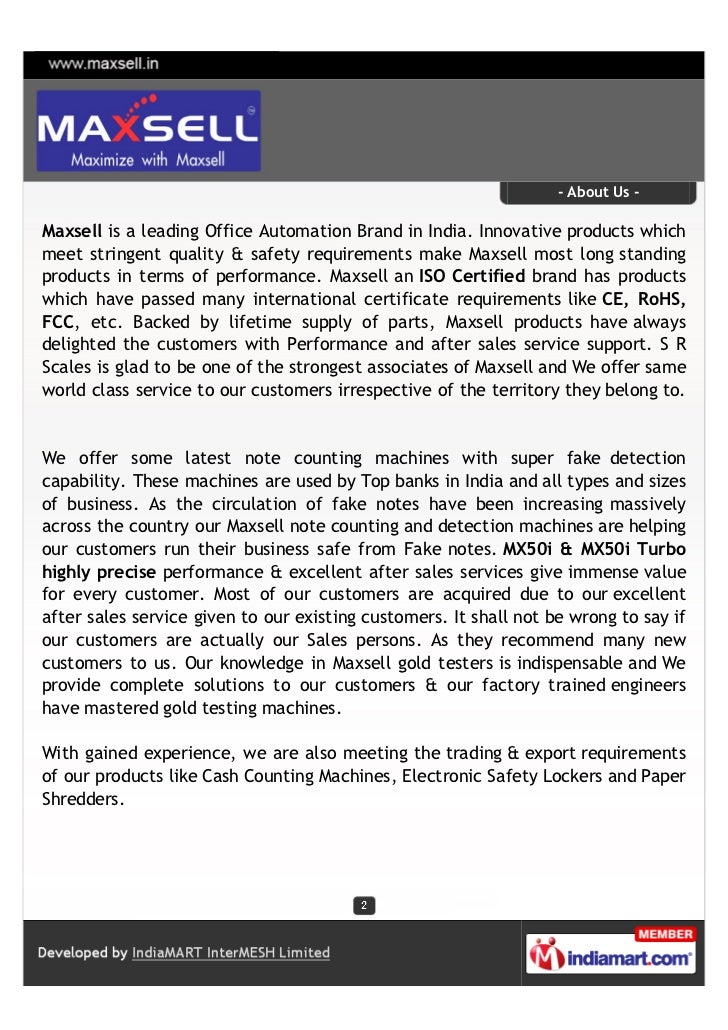 MAXSELL, Chennai, Maxsell Truscan