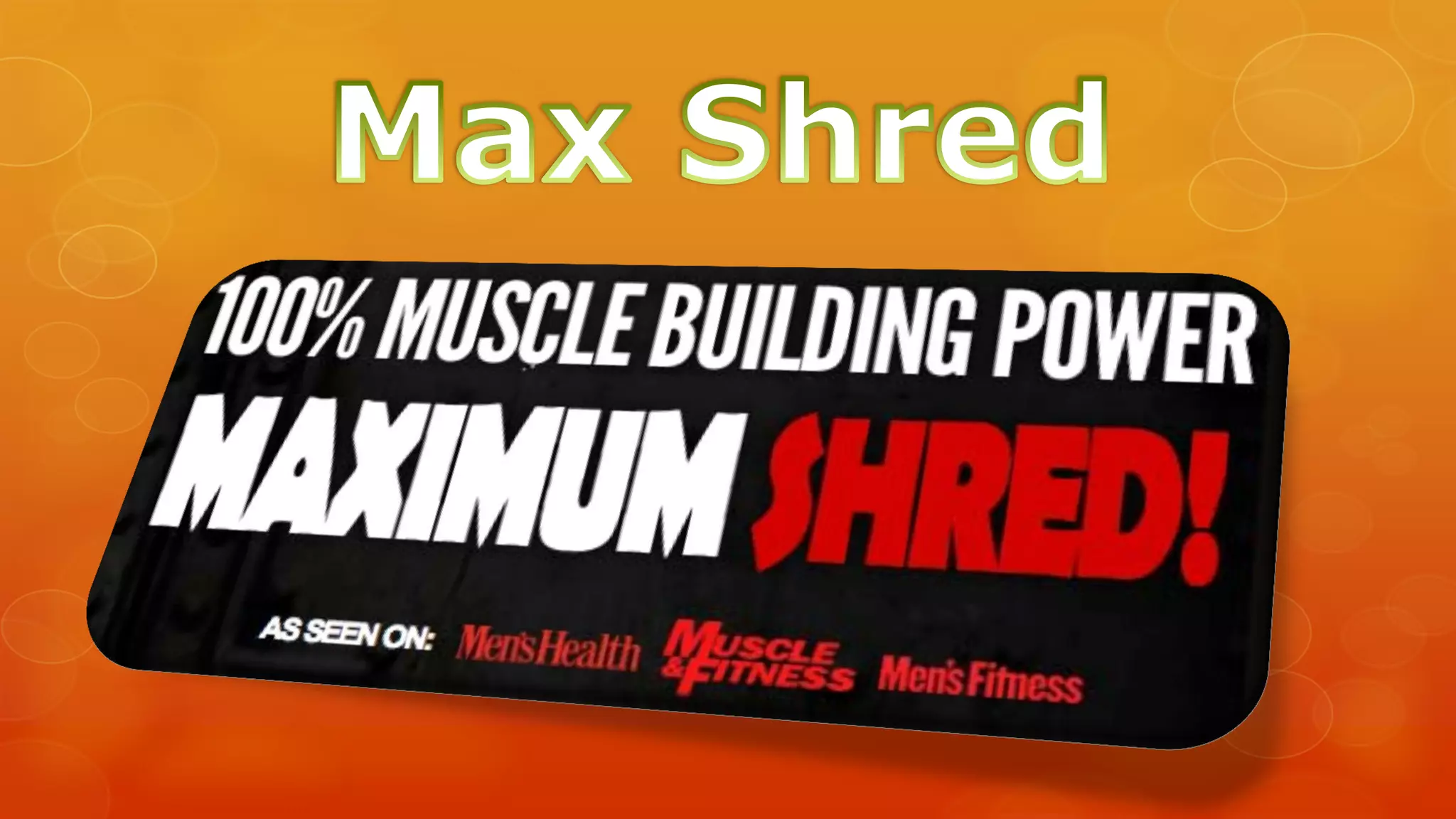 Max shred | PDF