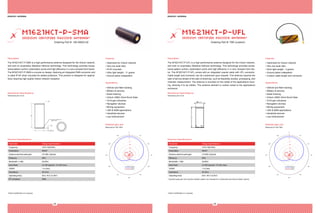 Maxtena Product Catalog 2014 Antenna Solutions