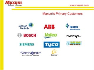 Maxuni’s Primary Customers 