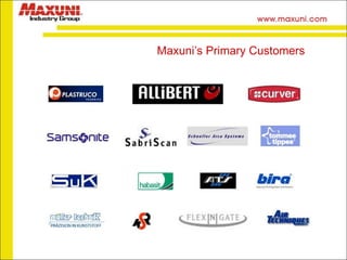 Maxuni’s Primary Customers 