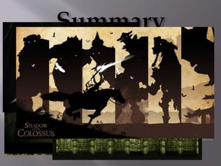 Review - shadow of the Colossus - Max Villaroel   1º Medio B