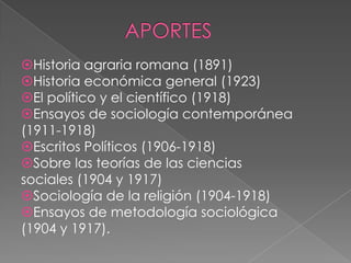 APORTESHistoria agraria romana (1891)