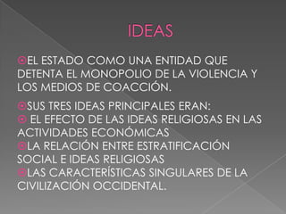 El político y el científico (1918)