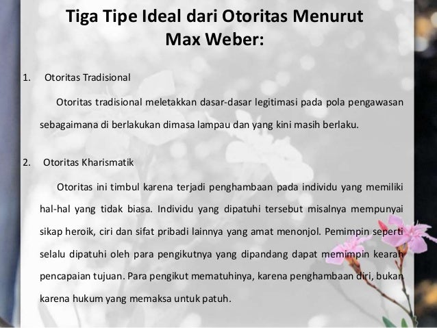 Birokrasi Menurut Max Weber