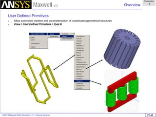 Maxwell 3D | PDF