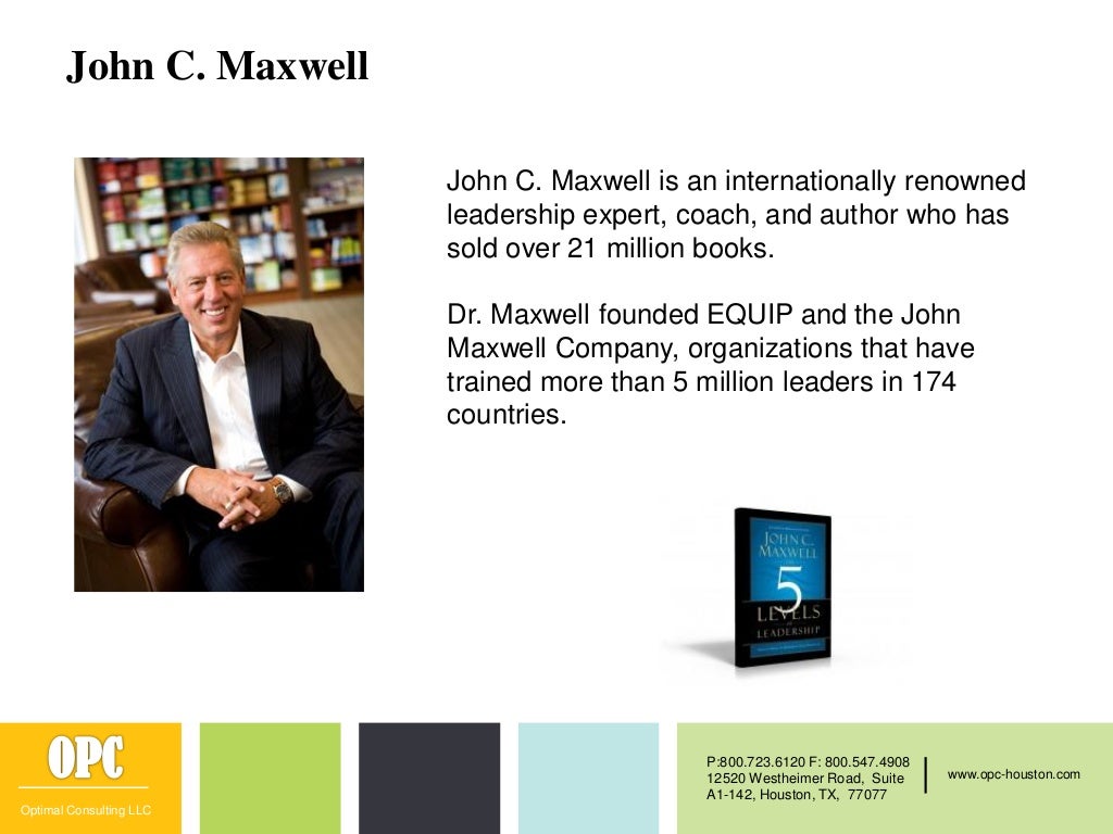 Maxwell 5 Levels Of Leadership Your Key To Project Success