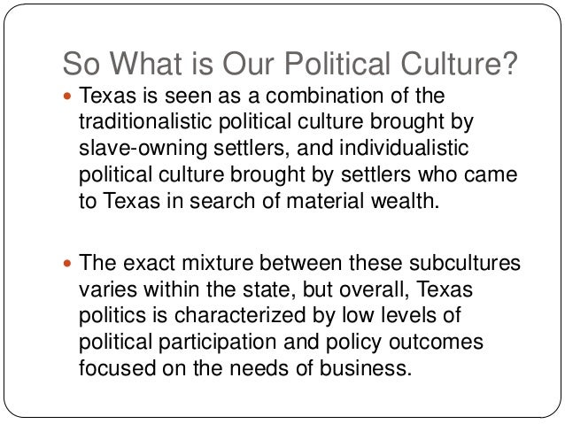 Politics - Texas Elections , Essay