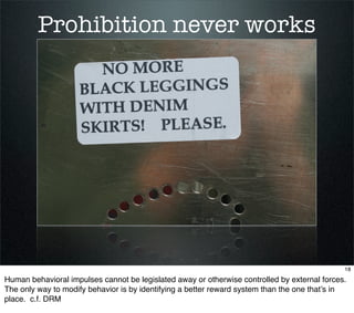 Prohibition never works




                                                                                              ...