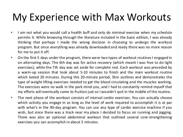 Simple Is Max Workouts Legit for Build Muscle