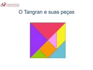 O Tangran e suas peças
 