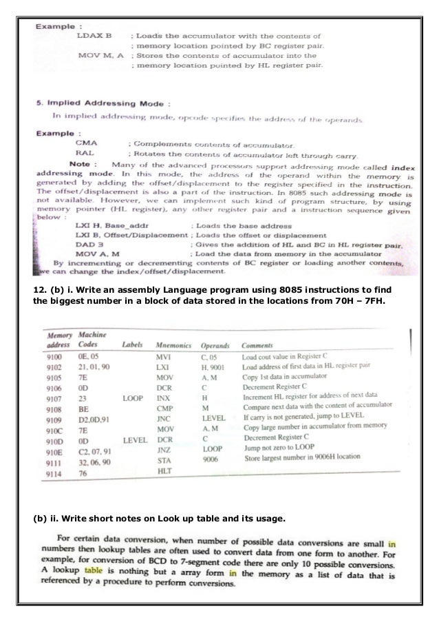 Microprocessor and Microcontroller Anna University Answer ... block diagram 8259 