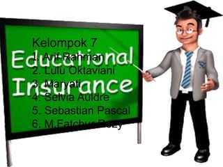 Kelompok 7
1. Arif Rahman
2. Lulu Oktaviani
3. Maryati
4. Selvia Auldre
5. Sebastian Pascal
6. M.Fatchur Rozy
 