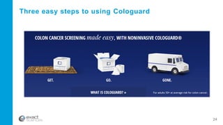 Three easy steps to using Cologuard
24
 