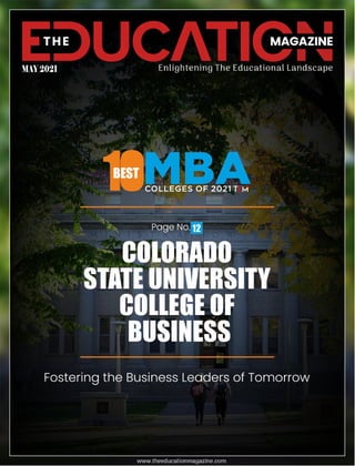 May   best mba colleges