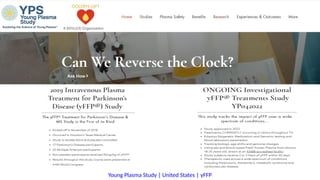 Young Plasma Study | United States | yFFP
 
