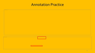 51
Annotation Practice
 