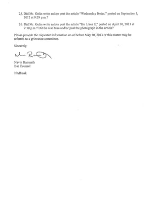 Bar Letters | PDF