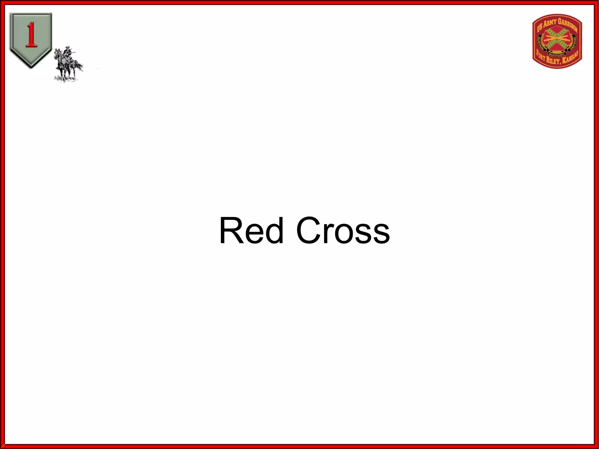 Red Cross
 