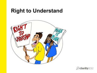 Right to Understand

 